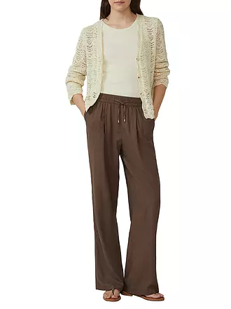 S.OLIVER | Marlenehose | braun