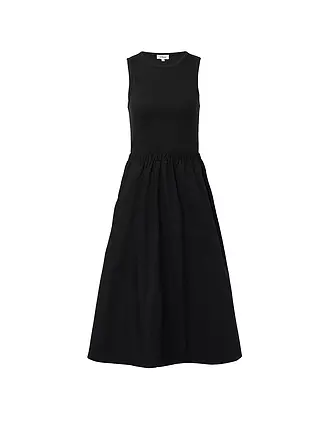 S.OLIVER | Midikleid | schwarz