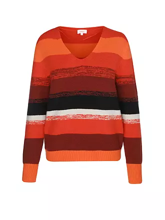 S.OLIVER | Pullover | dunkelrot