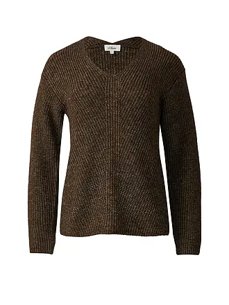 S.OLIVER | Pullover | braun