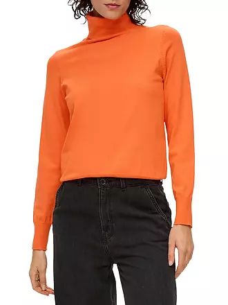 S.OLIVER | Rollkragenpullover | orange