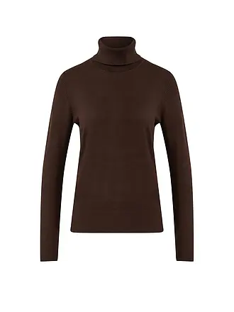 S.OLIVER | Rollkragenpullover | braun