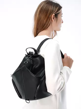 S.OLIVER | Rucksack | schwarz