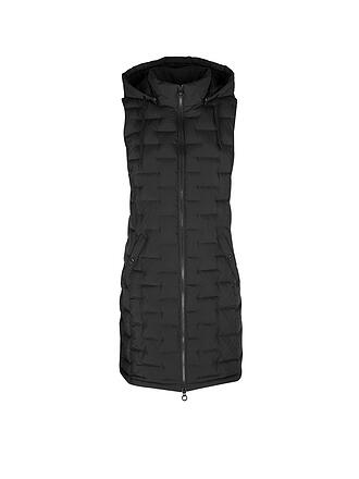 S.OLIVER | Steppgilet | schwarz