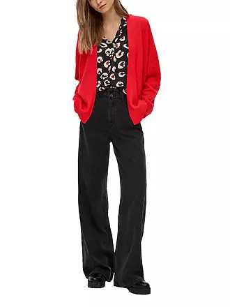 S.OLIVER | Strickjacke | rot