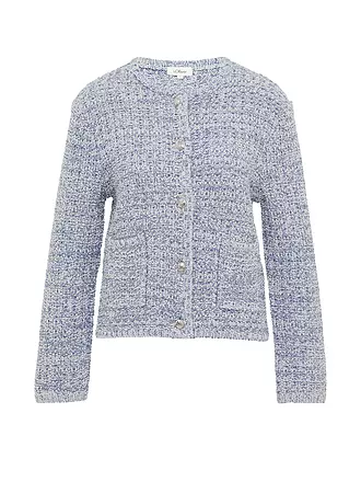 S.OLIVER | Strickjacke | blau