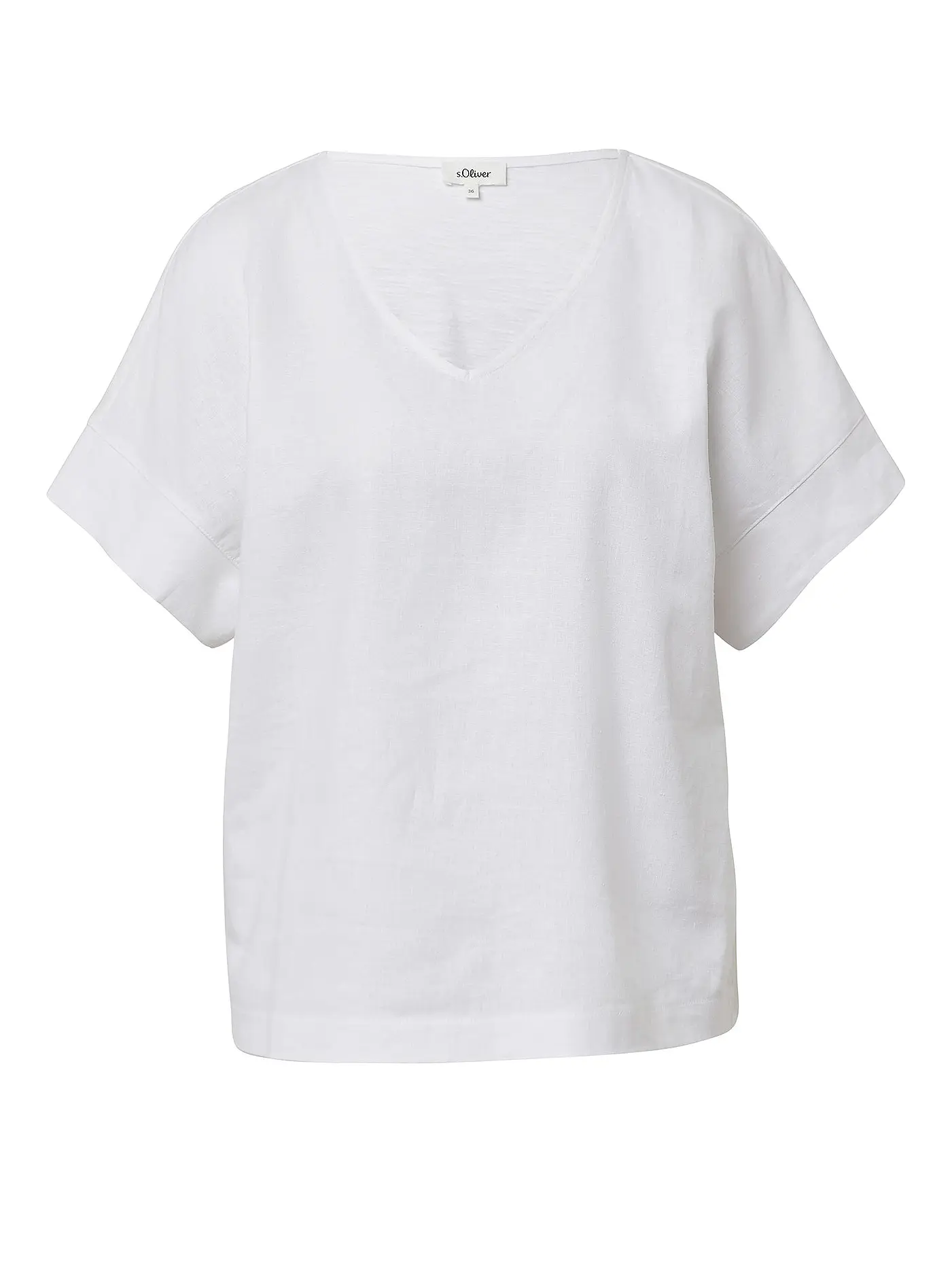 S.OLIVER | T-Shirt | weiss