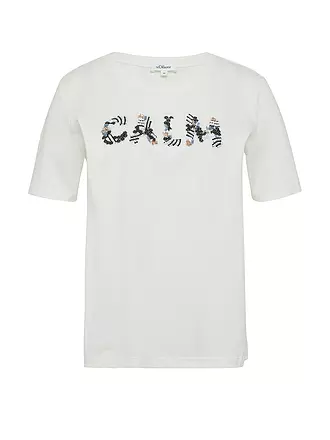 S.OLIVER | T-Shirt | schwarz