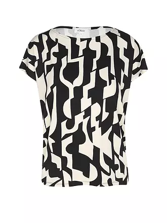 S.OLIVER | T-Shirt | schwarz