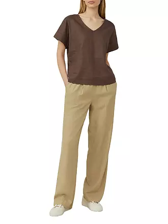 S.OLIVER | T-Shirt | braun
