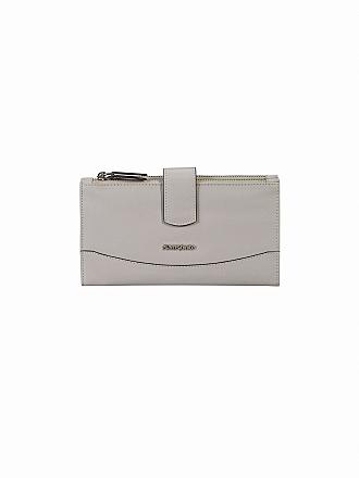 SAMSONITE | Geldbörse Leathy SLG stone grey | schwarz