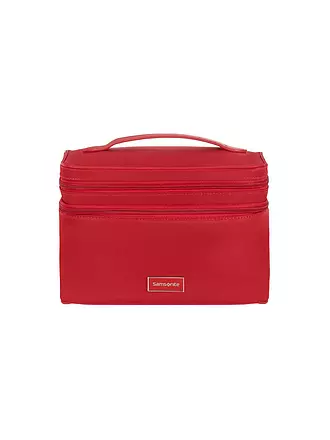 SAMSONITE | Kulturtasche Karissa red | schwarz