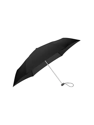 SAMSONITE | Regenschirm - Taschenschirm Rain Pro Manual Flat blue | schwarz