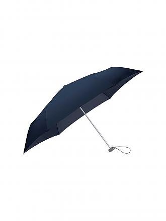SAMSONITE | Regenschirm - Taschenschirm Rain Pro Manual Flat | blau
