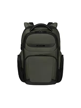 SAMSONITE | Rucksack PRO-DLX erweiterbar Green | schwarz