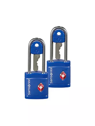 SAMSONITE | Schloss KEY LOOK TSA 2er Pkg. | blau