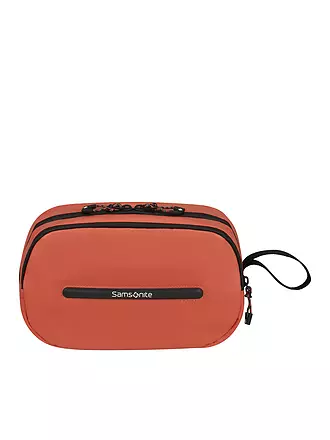 SAMSONITE | Toilettetasche ECODIVER Dark Teal/Lime | orange