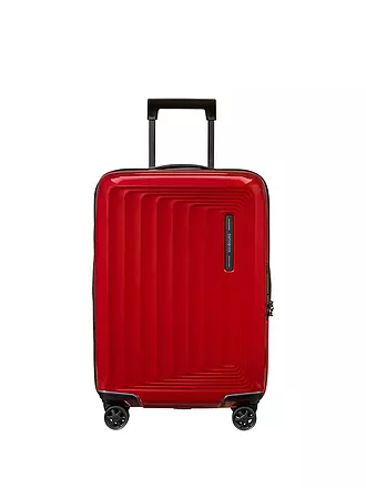 SAMSONITE | Trolley  NUON SPINNER 55cm erweiterbar matt Nautical B  | rot