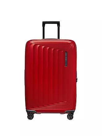 SAMSONITE | Trolley  NUON SPINNER 69cm erweiterbar metallic lime | rot
