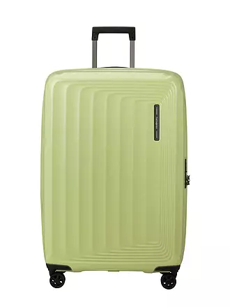 SAMSONITE | Trolley  NUON SPINNER 75cm erweiterbar metallic minera | hellgrün