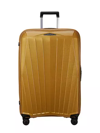 SAMSONITE | Trolley 77cm MAJOR-LITE SPINNER saffron yellow | schwarz