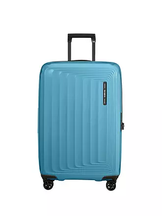 SAMSONITE | Trolley Nuon Spinner 69cm erweiterbar Matt Powder Pink | türkis
