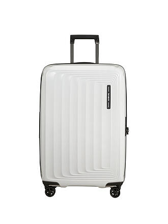SAMSONITE | Trolley Nuon Spinner 69cm erweiterbar Metallic White | weiss