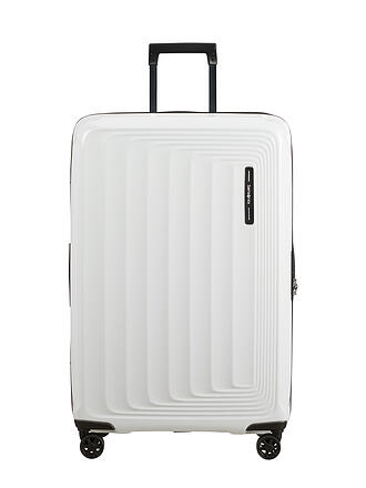 SAMSONITE | Trolley Nuon Spinner 75cm erweiterbar Matallic White | weiss