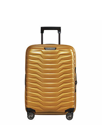 SAMSONITE | Trolley Proxis erweiterbar 55cm honey gold | grün