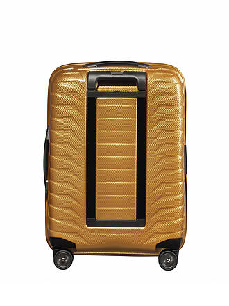 SAMSONITE | Trolley Proxis erweiterbar 55cm honey gold | grün