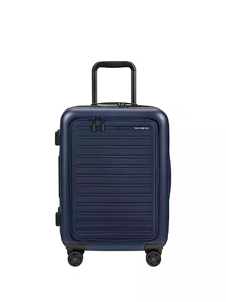 SAMSONITE | Trolley StackD Easy Access erweiterbar 55cm Black | blau