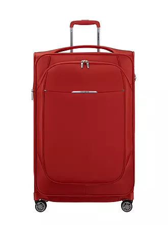 SAMSONITE | Trolley weich RE-LITE SPINNER  78cm erweiterbar black | rot