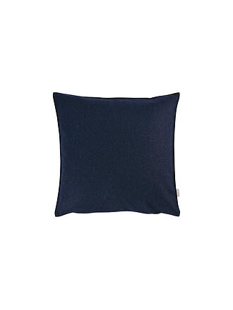SANDER | Kissenhülle Wool 50x50cm Nightshadow Blue | grau