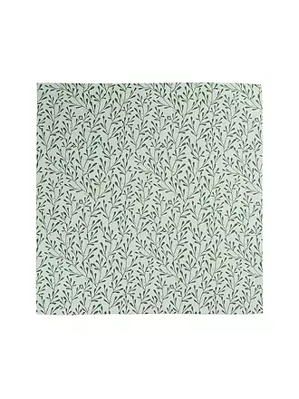 SANDER | Mitteldecke MISTY 85x85cm Ecru / Green | beige