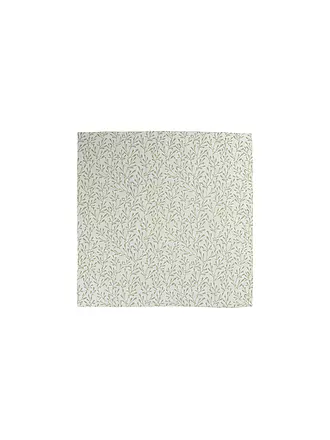 SANDER | Mitteldecke MISTY 85x85cm Ecru / Green | beige