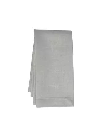 SANDER | Tischdecke LOFT UNI rund 170cm Rosenholz | hellgrau