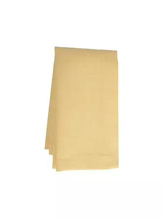 SANDER | Tischdecke LOFT UNI rund 170cm Weinrot | gelb