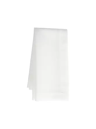 SANDER | Tischdecke LOFT UNI rund 170cm Weinrot | weiss