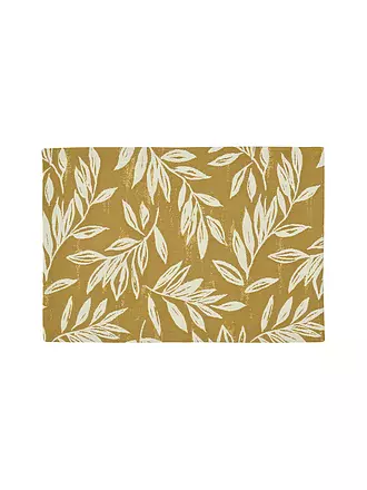 SANDER | Tischset LEAVES 35x50cm Khaki | camel