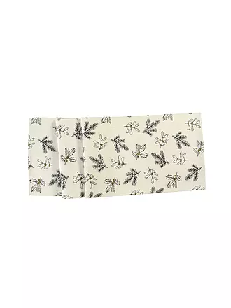 SANDER | Weihnachtsläufer VERONIQUE 50x140cm Zweige | beige