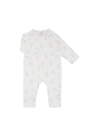 SANETTA | Baby Schlafoverall | weiss
