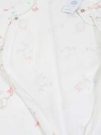 SANETTA | Baby Schlafoverall | weiss