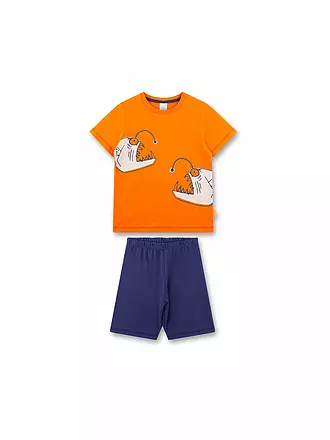 SANETTA | Jungen Pyjama | orange