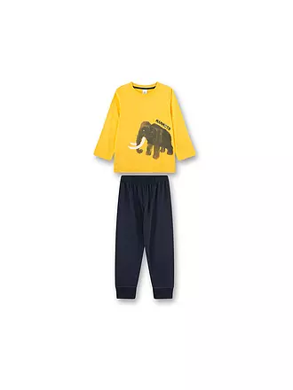 SANETTA | Jungen Pyjama | gelb