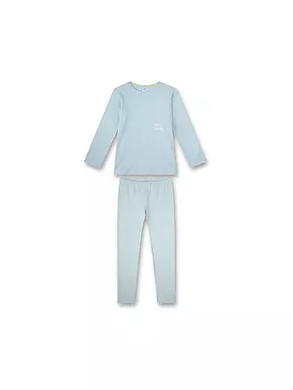 SANETTA | Mädchen Pyjama | hellblau