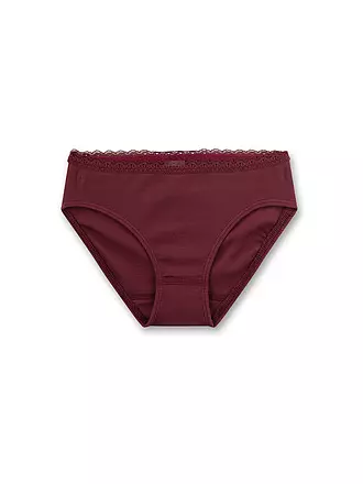 SANETTA | Mädchen Slip burgundy | dunkelrot