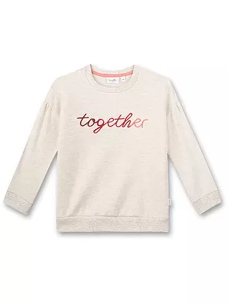 SANETTA | Mädchen Sweater | hellgrau