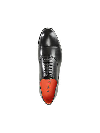 SANTONI | Anzugschuhe - Derbys | schwarz