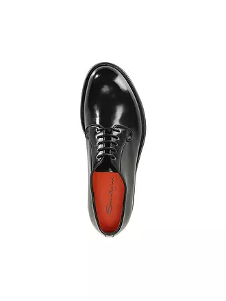 SANTONI | Anzugschuhe - Derbys | schwarz