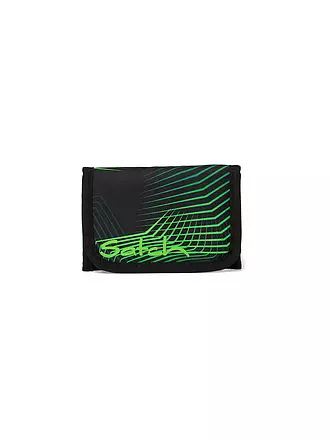 SATCH | Geldbeutel Seismic Green | schwarz